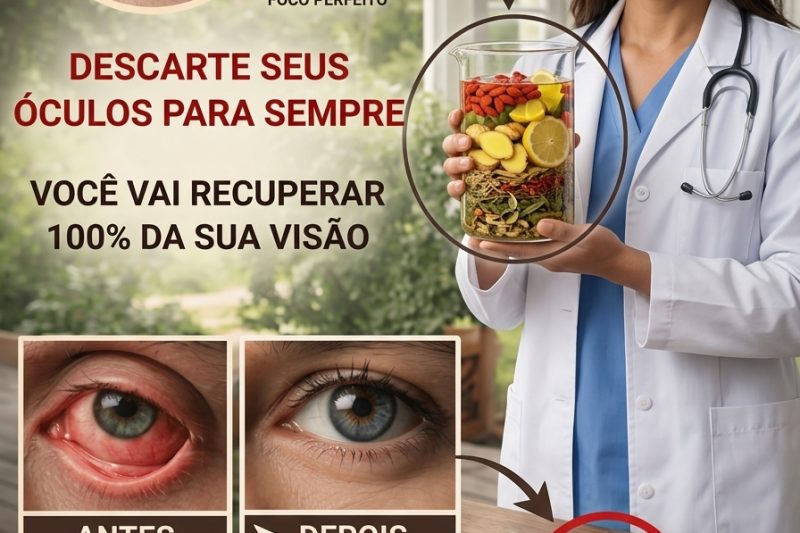 Bebida Natural para Apoiar a Saúde dos Olhos: Uma Receita Rica em Nutrientes para uma Visão Mais Forte