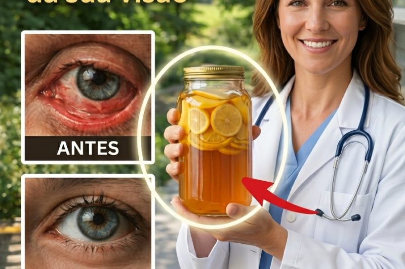Bebida Caseira de Limão e Mel: Um Aliado Natural para a Saúde dos Olhos e o Bem-Estar Diário