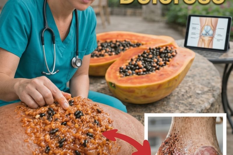Sementes de Mamão: Um Remédio Natural que Pode Ajudar a Aliviar Desconfortos nos Joelhos, Costas e Coluna