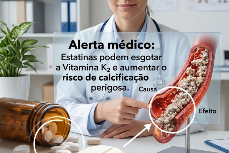 Estatinas e Vitamina K2: O Que a Ciência Revela Sobre a Saúde das Artérias