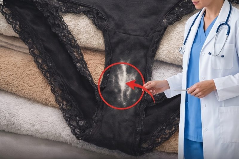 Encontrou uma Mancha Clareada na Roupa Íntima? Saiba o Que Isso Realmente Significa