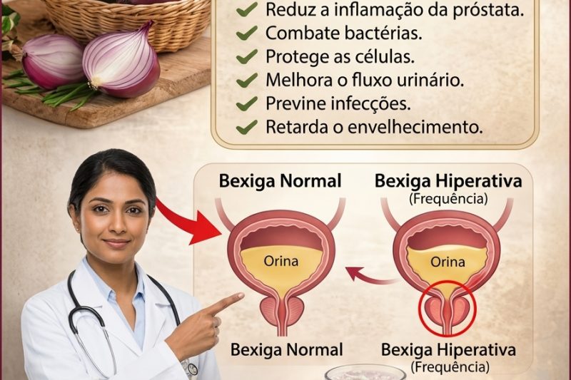 🍵 Infusão de Cebola para o Conforto Urinário Noturno: Solução Natural para Reduzir as Idas ao Banheiro à Noite