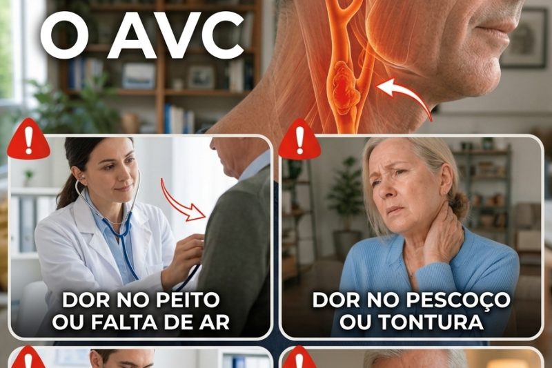 9 Sinais de Alerta de Artérias Entupidas no Pescoço que Você Não Deve Ignorar