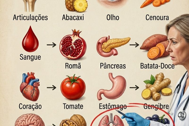 Os Alimentos que se Parecem com os Órgãos que Nutrem: Coincidência ou Sabedoria da Natureza?