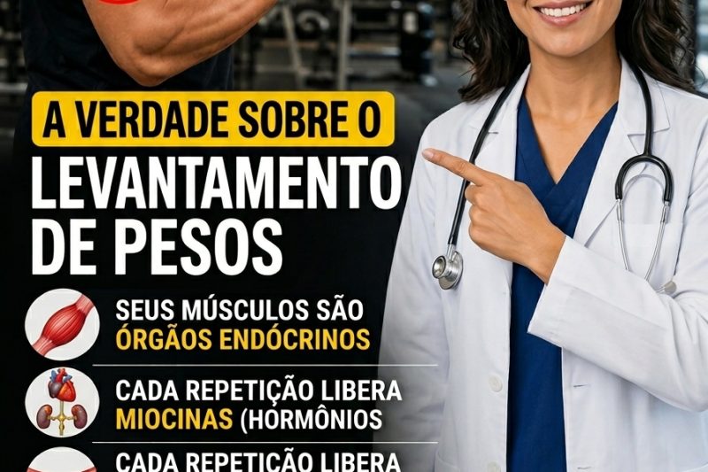 💪 Músculos: Muito Mais do que Força — A Nova Ciência do Movimento e da Saúde