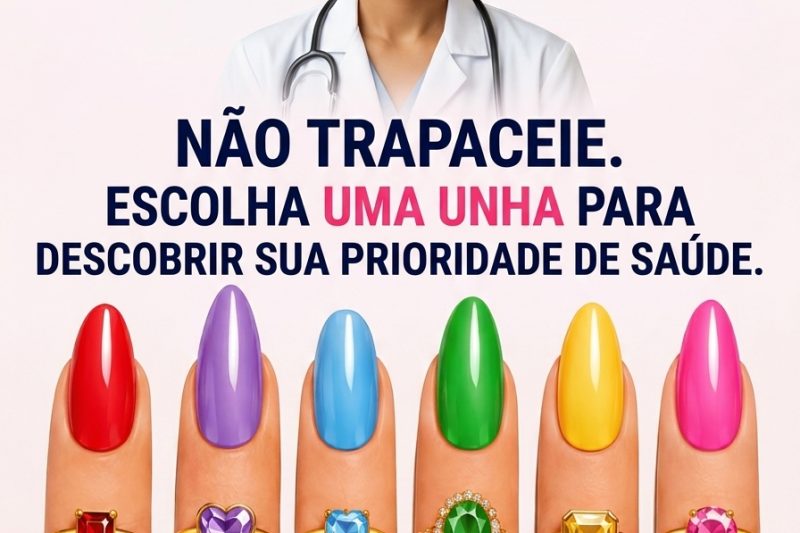 Escolha um “unha” e descubra segredos da sua personalidade e do seu mundo interior