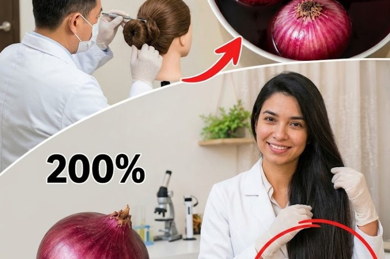 Desafio de 1 Semana com Enxágue de Cebola: Hábitos Simples que Podem Deixar o Cabelo Mais Saudável e Volumoso